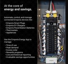 Load image into Gallery viewer, NEW EMPORIA VUE GEN3 |  SMART ELECTRICITY MONITOR |  3 PHASE | 120-240V