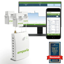 Load image into Gallery viewer, EMPORIA VUE SMART ELECTRICITY MONITOR | METER | 3 PHASE | 120-240V