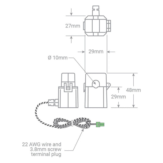 Emporia Vue Gen3 50 A branch CT sensor